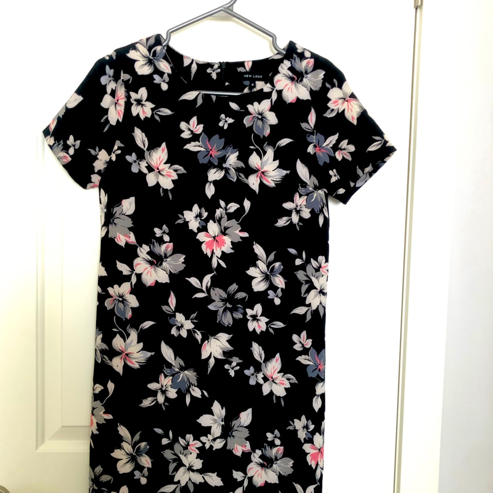 Above the knee flower dress